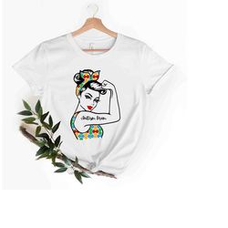 autism mom t-shirt, autism awareness shirt, autism aware shirt, autism mother shirt, autism mom life, autism support shi