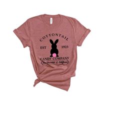 easter shirt,cottontail candy company shirt,cottontail bunny shirt,easter holiday tee,cute bunny shirt ,gift for easter,