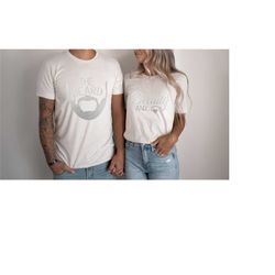 beauty and the beard shirt,couple shirt,funny couples shirt,couple matching shirt,matching tee,mr and mrs shirt, funny c