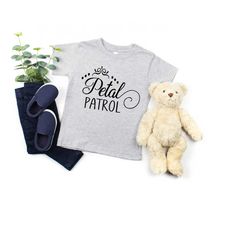 ring security shirt, ring bearer boys shirt, petal patrol shirt, ring bearer shirt, flower girl shirt, ring security boy