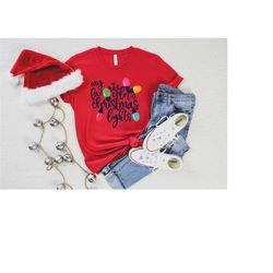 my favorite color is christmas lights | christmas t-shirt | christmas tshirt | christmas lights shirt | winter time shir
