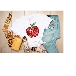 valentine's day shirt, apple hearts shirt, teacher valentine's day shirt, cute valentine shirt, valentines day gift, val