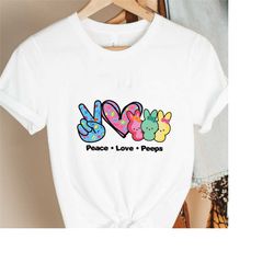 peace love peeps shirt,funny happy easter shirts,peace out easter shirt,happy easter family shirts