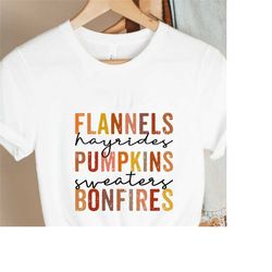 flannels hayrides pumpkins bonfires sweaters shirt,thanksgiving sweater,autumn aesthetic sweater,sweater weather hoodie,