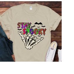 cool skeleton rock on sweatshirt,halloween skeleton hand shirt,spooky skeleton shirt,halloween spooky skeleton hand shir