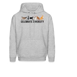 cats hoodie. cat lover gift. diversity hoodie. cat mom sweatshirt. cat mom gift. animal lover hoodie. pet lover gift. fe