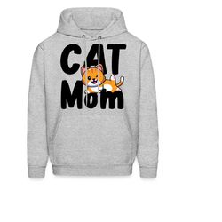 cat mom hoodie. cat mom gift. cat lover hoodie. cat lover gift. fur mom sweatshirt. fur mama gift. pet mom hoodie. pet m