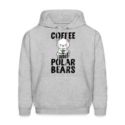 polar bear hoodie. polar bear gift. cute polar