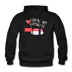 asian food hoodie. asian food gift. sushi hoodie.