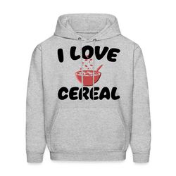 breakfast hoodie. breakfast gift. cereal hoodie. cereal gift.