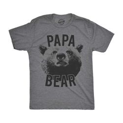 papa bear t shirt, fathers day gift, gift