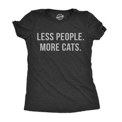 less people more cats, i love cats shirt,