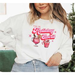 christmas drinking sweatshirt, christmas spirit sweatshirt, christmas shirt