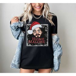 home malone shirt, ugly christmas shirt, funny christmas
