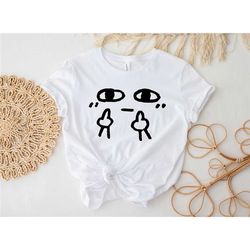 funny middle finger shirt, sarcastic shirt, humorous shirt,