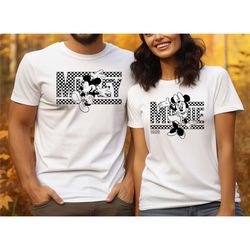 disney mickey checkered shirt, disney mouse shirt, disney