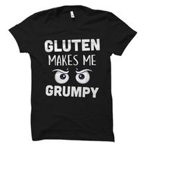 gluten free shirt. gluten shirt. gluten free t shirt. gluten free tee. vegan shirt. gluten free gift. food allergy shirt