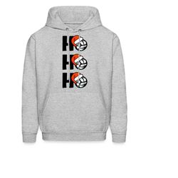 volleyball hoodie. volleyball gift. volleyball player gift. sport hoodie. ho ho ho hoodie. christmas volleyball. volleyb