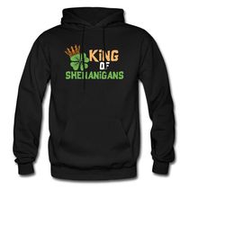 st paddys hoodie. irish sweatshirt. irish gift. shenanigans hoodie. funny irish. shenanigans gift. st patrick's day. kin