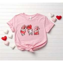 valentine's gnome shirt, valentines day shirt, valentine's day