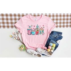 easter coffee shirt,easter shirt,matching easter shirt,easter day,easter bunny