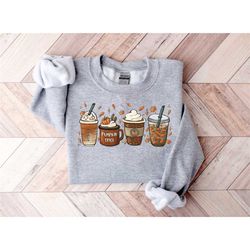 pumpkin spice coffee shirt.fall coffee shirt. coffee lover