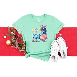 eggs cellent t rex easter shirt, custom dinosaur