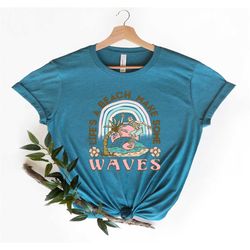 life's a beach make some waves shirt, summer
