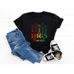 free ish juneteenth shirt, juneteenth 1865 shirt, different