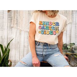 kinder garten vibes shirt, first day of school