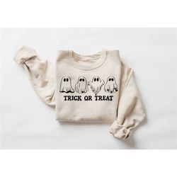 halloween trick or treat sweatshirt, halloween trick-or-treat, halloween