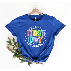 first day of school shirt - happy first