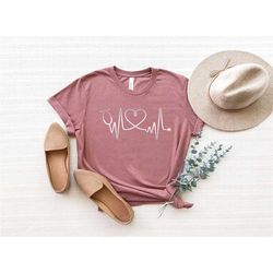 nurse stethoscope heart shirt, nurse week shirt, nurse
