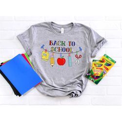 back to school t-shirt, kids school shirt, gift
