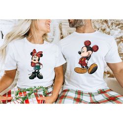 valentine mickey minnie shirt, mickey minnie couples shirt,