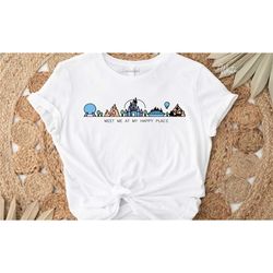 meet me at my happy place shirt, disney