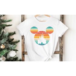 disney castle mickey ears tee shirt, disney family