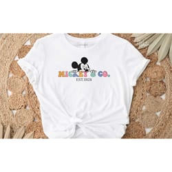 mickey and co shirt, mickey shirt, disneyworld shirt,disney