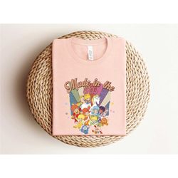 cartoon friends nostalgia shirt, friends 80's cartoon characters