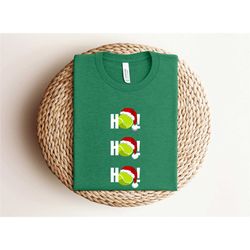 tennis christmas shirt, ho ho ho tennis ball