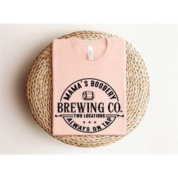 brewing co shirt, funny breastfeeding t-shirt, mamas boobery