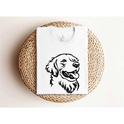 golden retriever shirt, life is golden shirt, dog