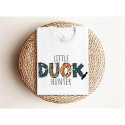 little duck hunter shirt, duck hunting shirt, kids