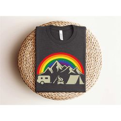 retro camping shirts, adventure shirt, adventurer shirt, mountain
