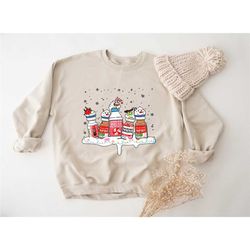 nurse christmas sweatshirt, christmas nurse sweater, peppermint mocha