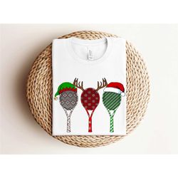 tennis racket christmas shirt, christmas gift, december 25th,