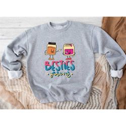 besties forever, besties sweatshirt, best friend sweatshirt, best