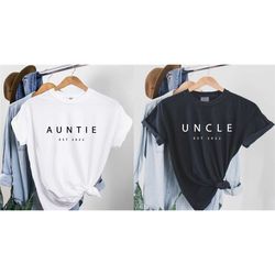 customized auntie and uncle est 2022 shirt, mrs