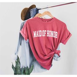 maid of honor t-shirt | comfort colors t-shirt