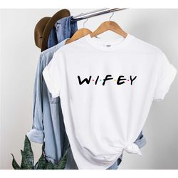 wifey hubby custom friends shirt, couple matching tshirt,